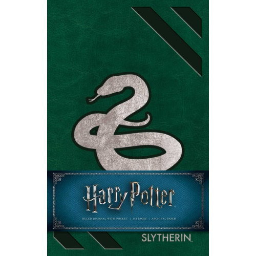 Insight Editions Harry potter slytherin hardcover ruled journal - redesign (inbunden, eng)