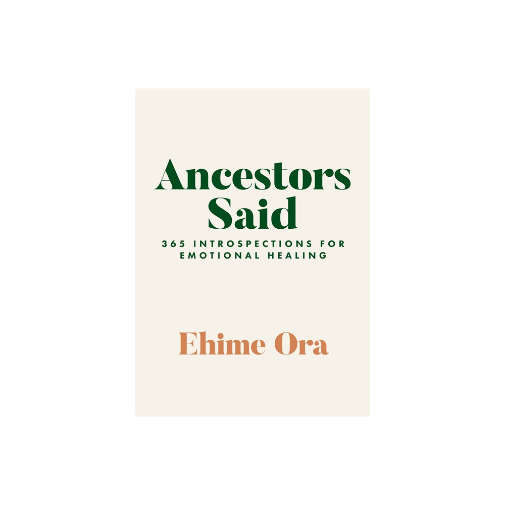 Produktbild för Ancestors Said (häftad, eng)