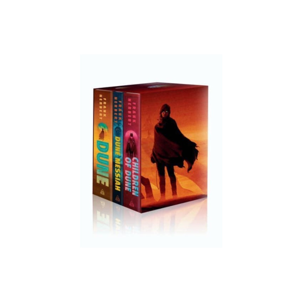 Produktbild för Frank Herbert's Dune Saga Books 1-3 Deluxe Hardcover Boxed Set (häftad, eng)