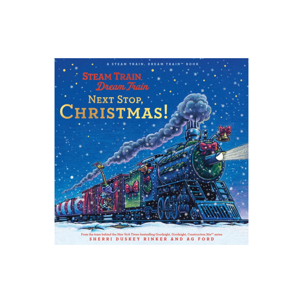 Produktbild för Steam Train, Dream Train: Next Stop, Christmas! (inbunden, eng)