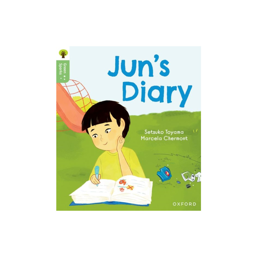 Produktbild för Oxford Reading Tree Green Sparks: Level 6: Jun's Diary (häftad, eng)