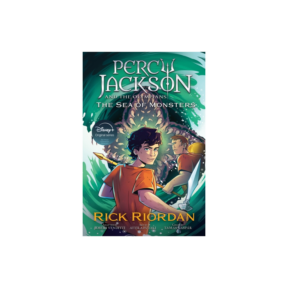 Produktbild för Percy Jackson and the Olympians The Sea of Monsters The Graphic Novel (paperback) (häftad, eng)
