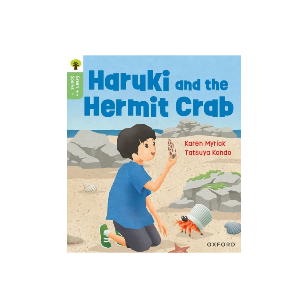 Produktbild för Oxford Reading Tree Green Sparks: Level 5: Haruki and the Hermit Crab (häftad, eng)