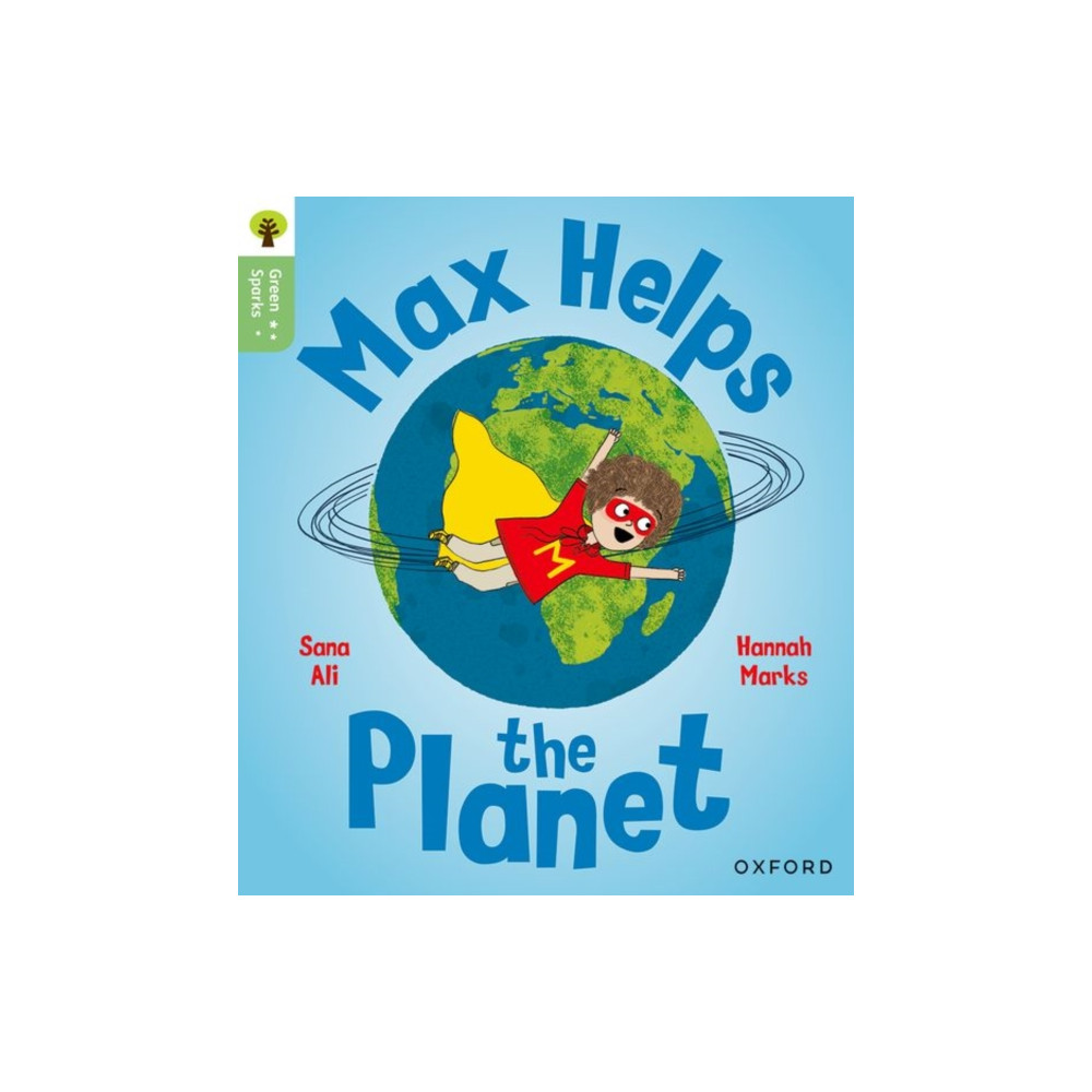 Produktbild för Oxford Reading Tree Green Sparks: Level 4: Max Helps the Planet (häftad, eng)
