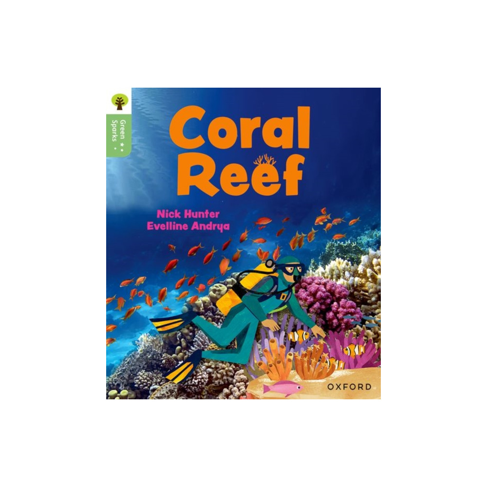 Produktbild för Oxford Reading Tree Green Sparks: Level 4: Coral Reef (häftad, eng)