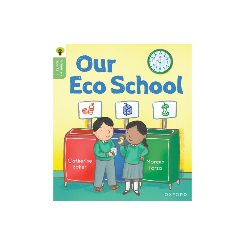 Produktbild för Oxford Reading Tree Green Sparks: Level 1: Our Eco School (häftad, eng)