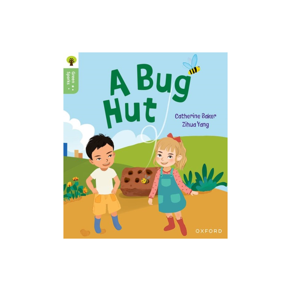 Produktbild för Oxford Reading Tree Green Sparks: Level 1+: A Bug Hut (häftad, eng)
