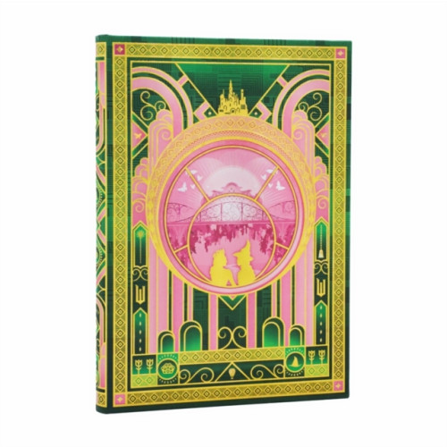 paperblanks The Magic of Wicked (Wicked Collection) Midi Lined Hardcover Journal (Elastic Band Closure) (inbunden, eng)
