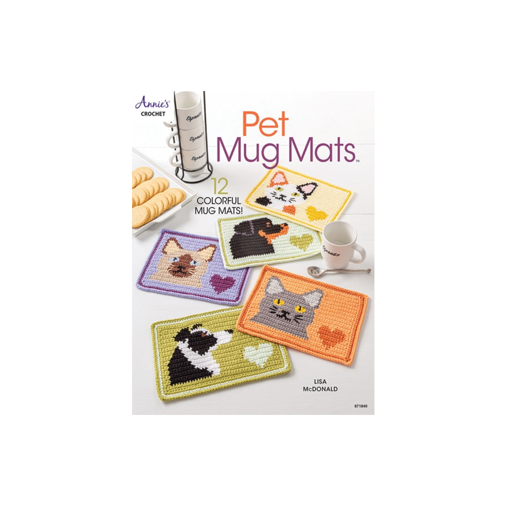 Produktbild för Pet Mug Mats (häftad, eng)