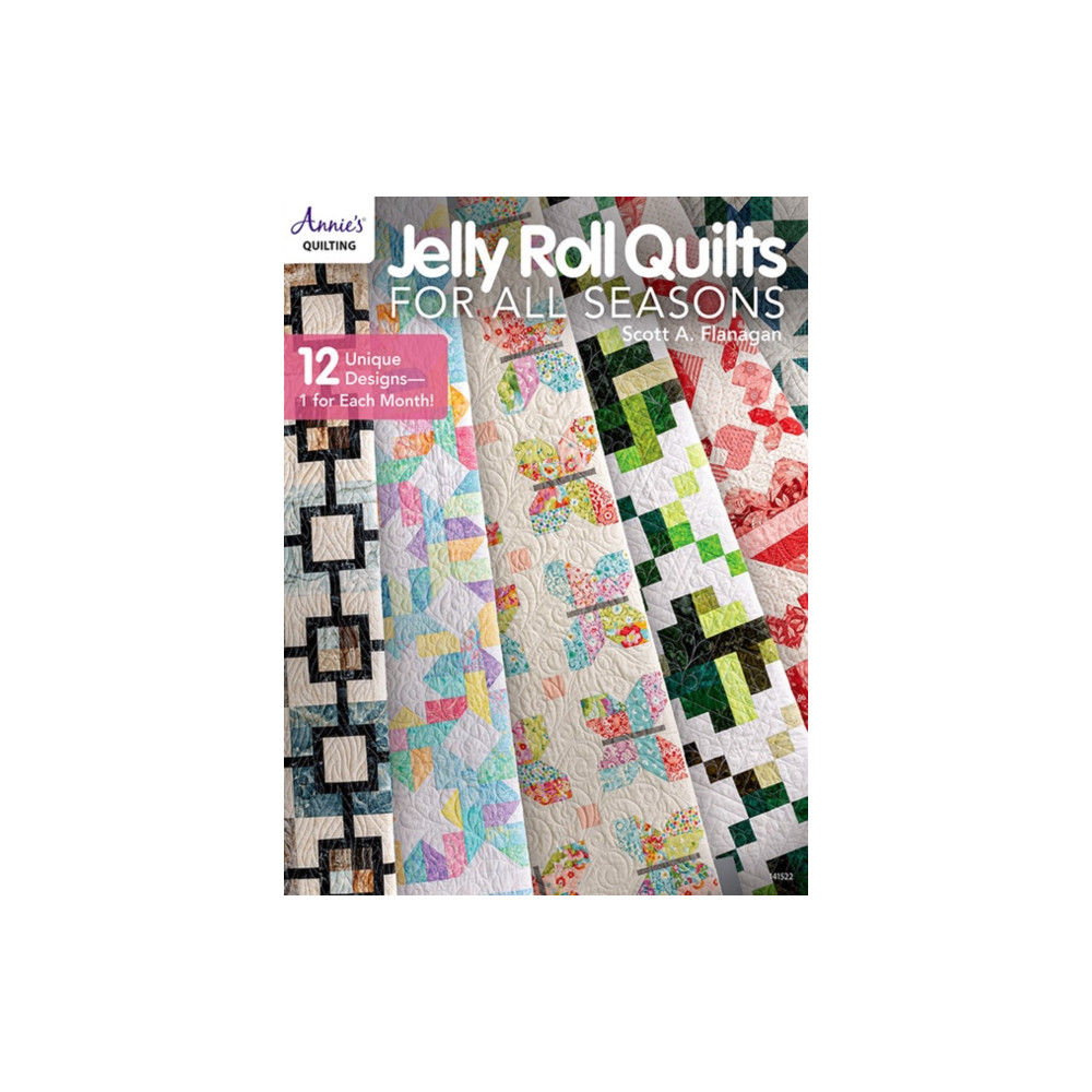 Produktbild för Jelly Roll Quilts for all Seasons (häftad, eng)