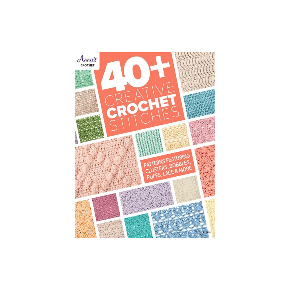 Produktbild för 40+ Creative Crochet Stitches (häftad, eng)