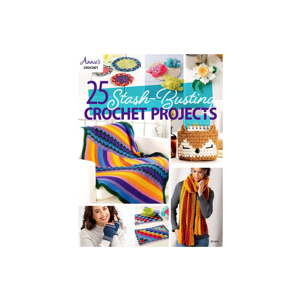 Produktbild för 25 Stash-Busting Crochet Projects (häftad, eng)