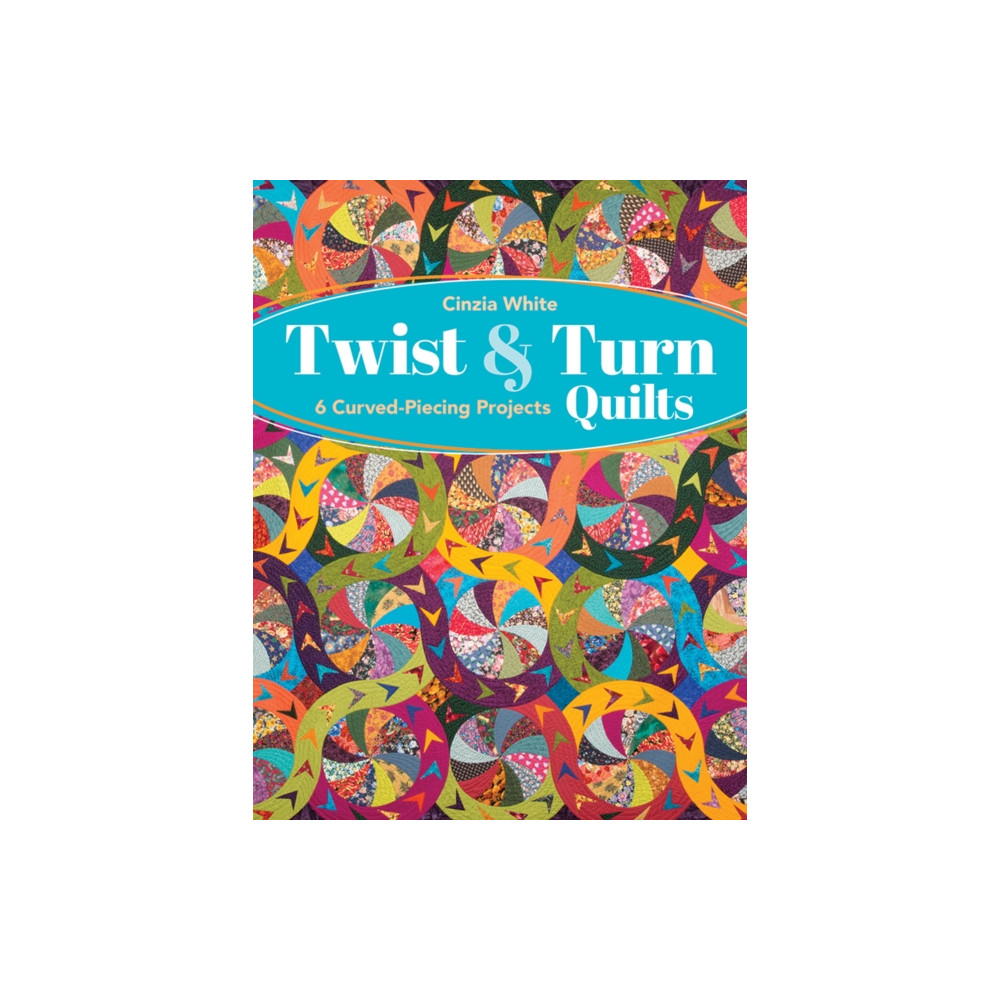 Produktbild för Twist & Turn Quilts (häftad, eng)
