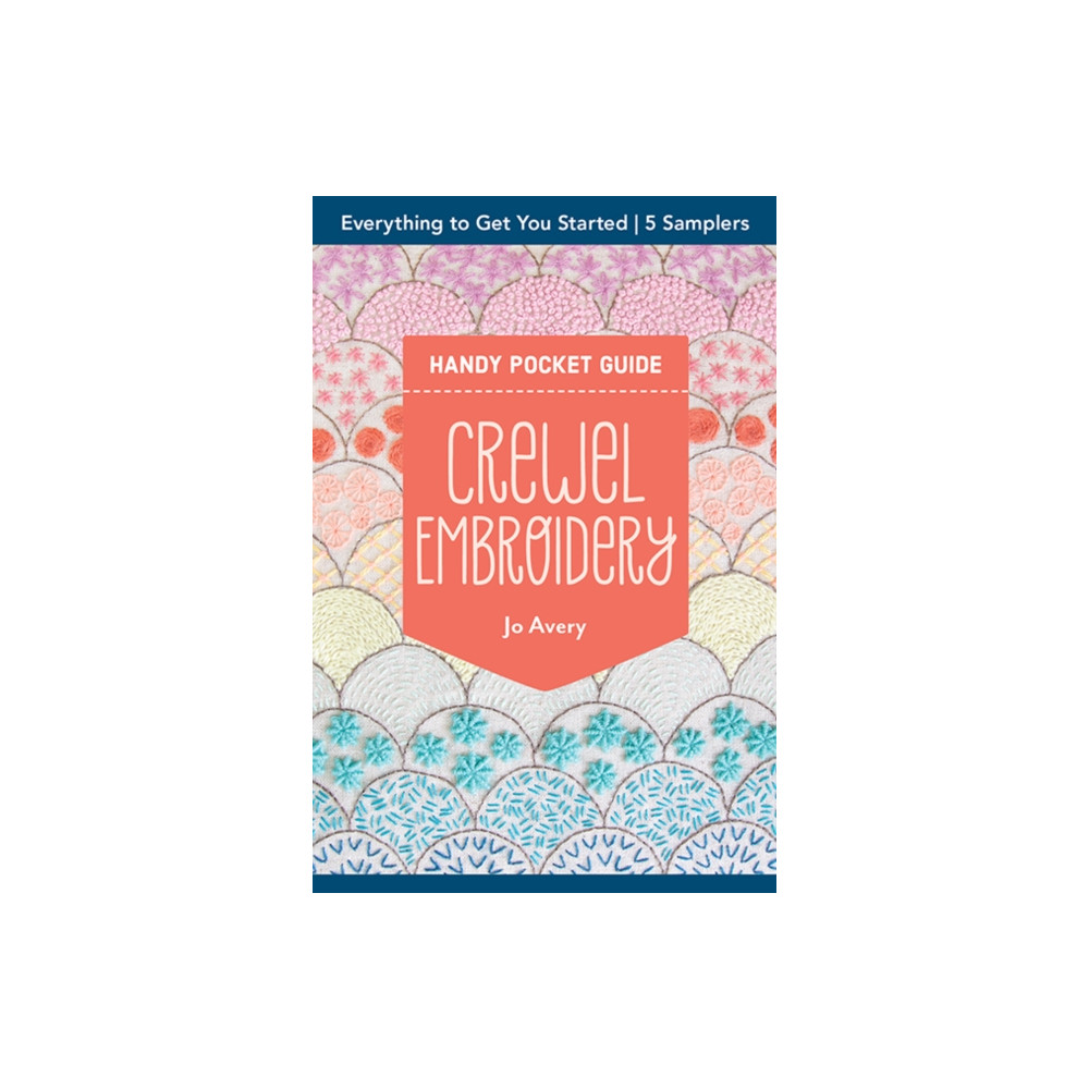 Produktbild för Crewel Embroidery Handy Pocket Guide (häftad, eng)