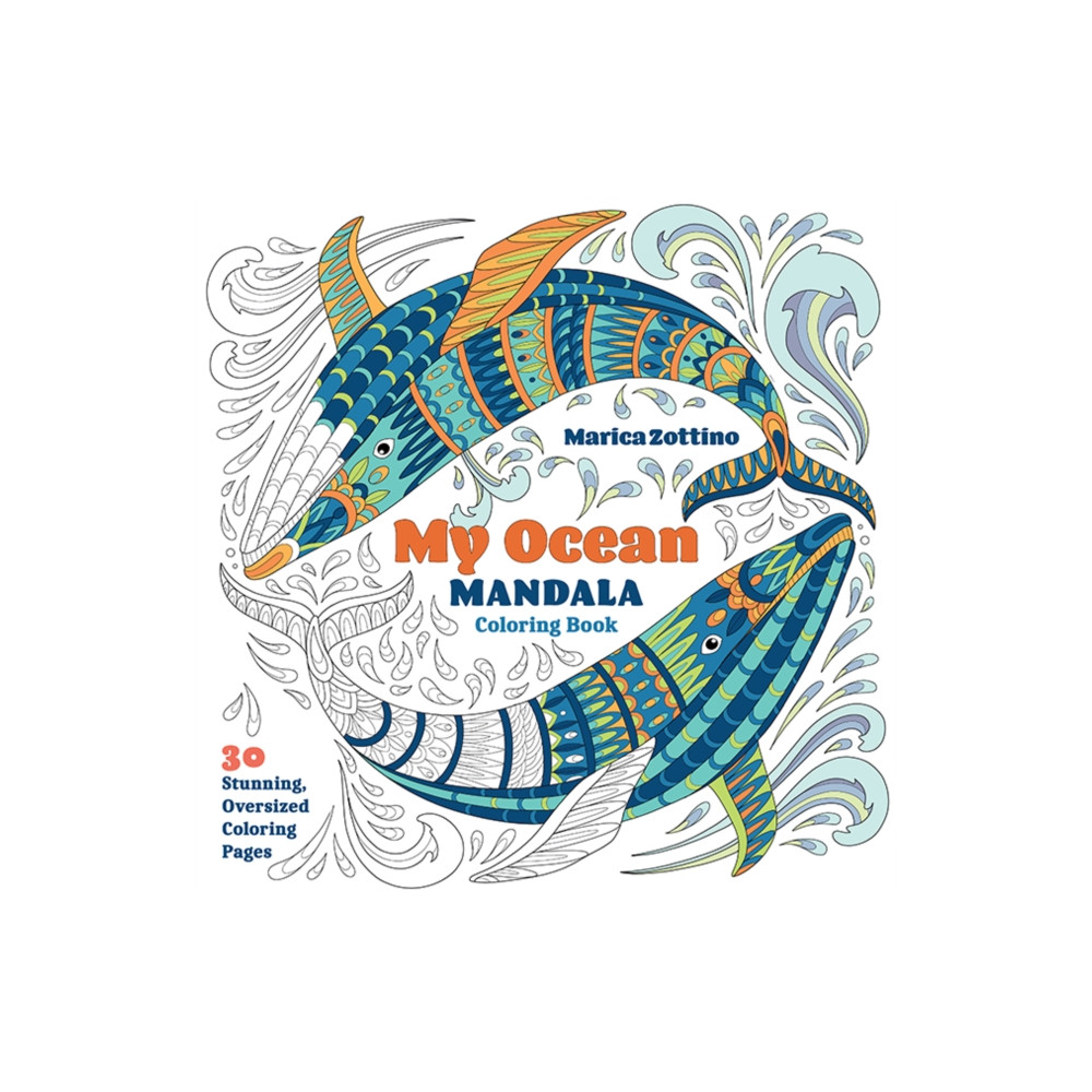 Produktbild för My Ocean Mandala Coloring Book (häftad, eng)