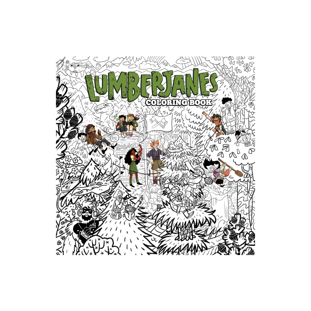 Produktbild för Lumberjanes Coloring Book (häftad, eng)