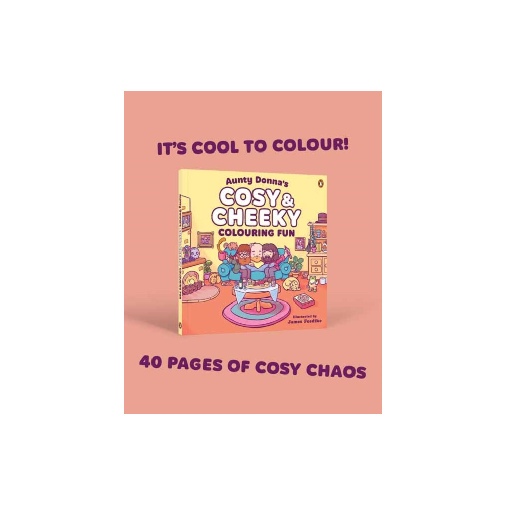 Produktbild för Aunty Donna's Cosy & Cheeky Colouring Fun (häftad, eng)