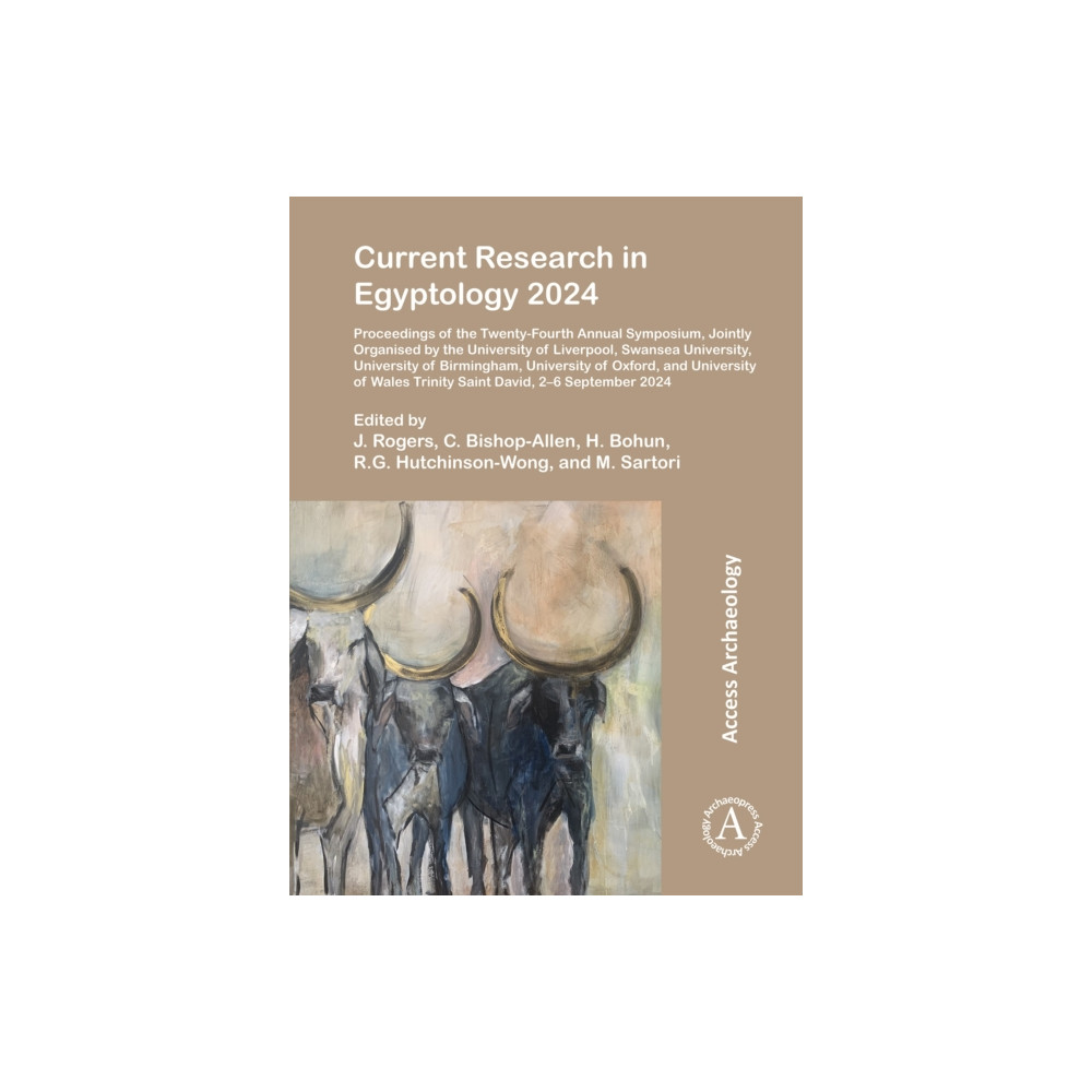 Produktbild för Current Research in Egyptology 2024 (häftad, eng)