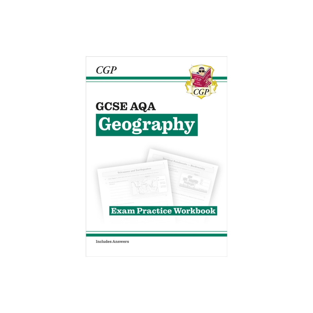 Produktbild för GCSE Geography AQA Exam Practice Workbook (includes answers) (häftad, eng)