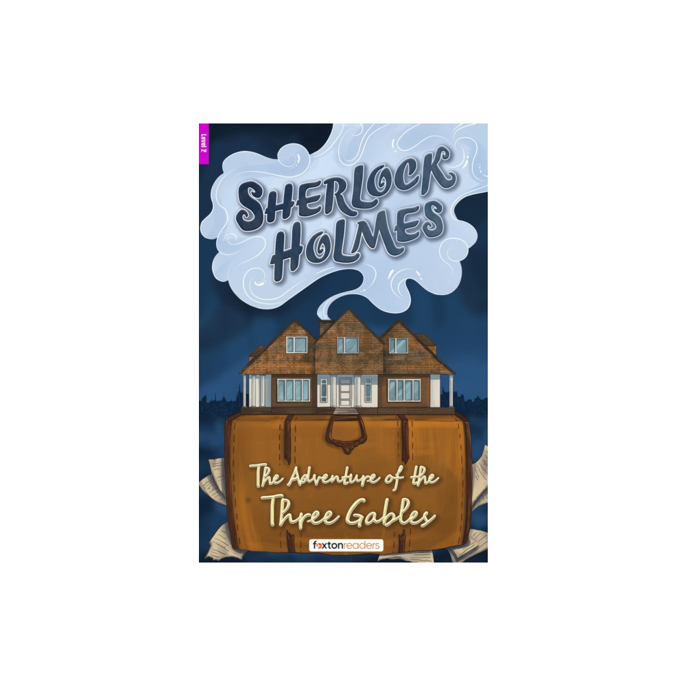 Produktbild för The Adventure of the Three Gables - Foxton Reader Level-2 (600 Headwords A2/B1) with free online AUDIO (häftad, eng)