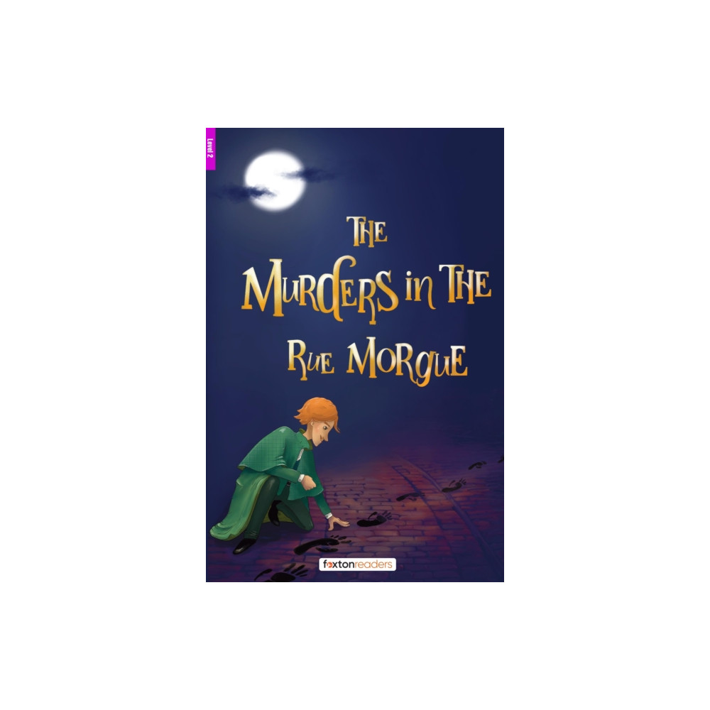 Produktbild för The Murders in the Rue Morgue - Foxton Reader Level-2 (600 Headwords A2/B1) with free online AUDIO (häftad, eng)