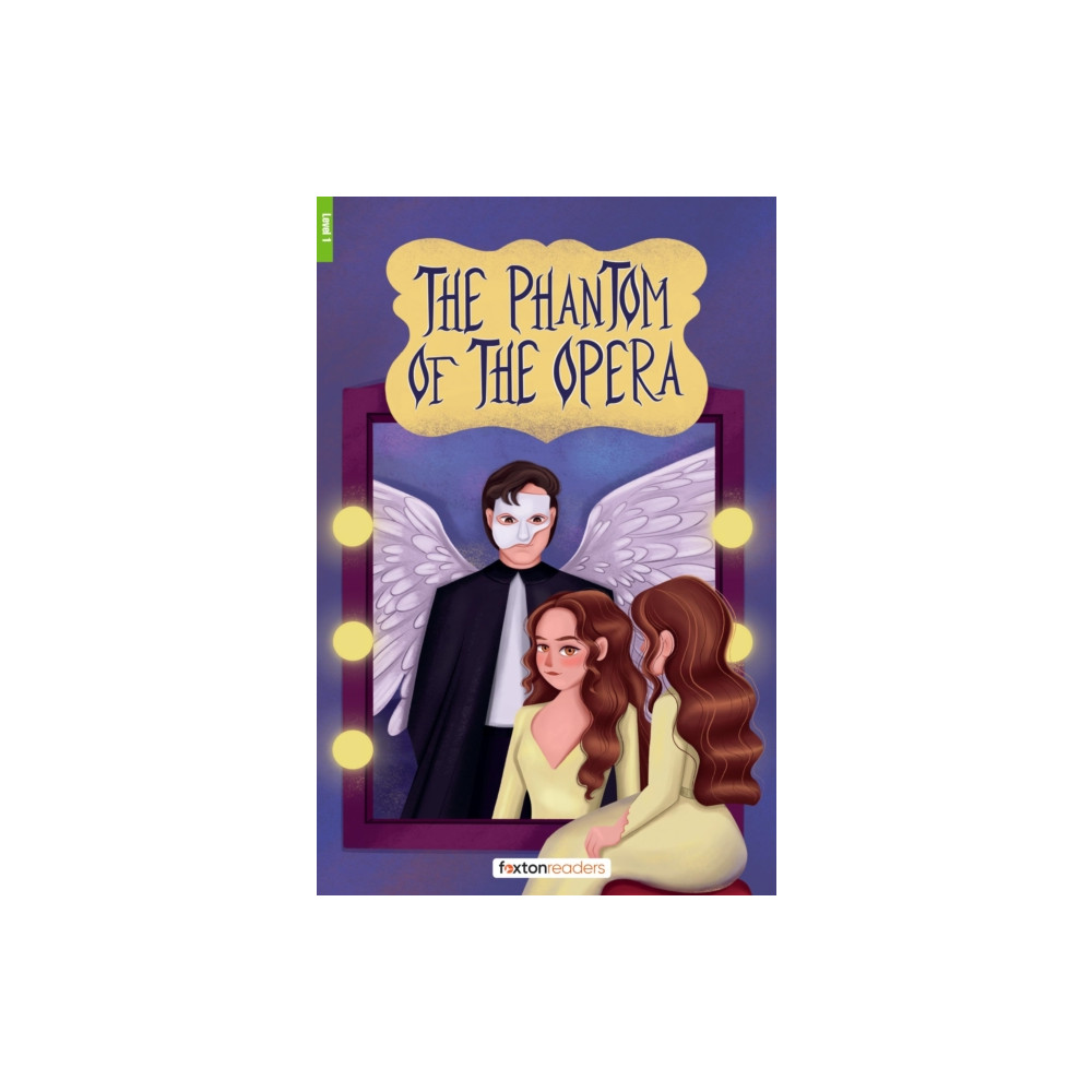 Produktbild för The Phantom of the Opera - Foxton Reader Level-1 (400 Headwords A1/A2) with free online AUDIO (häftad, eng)