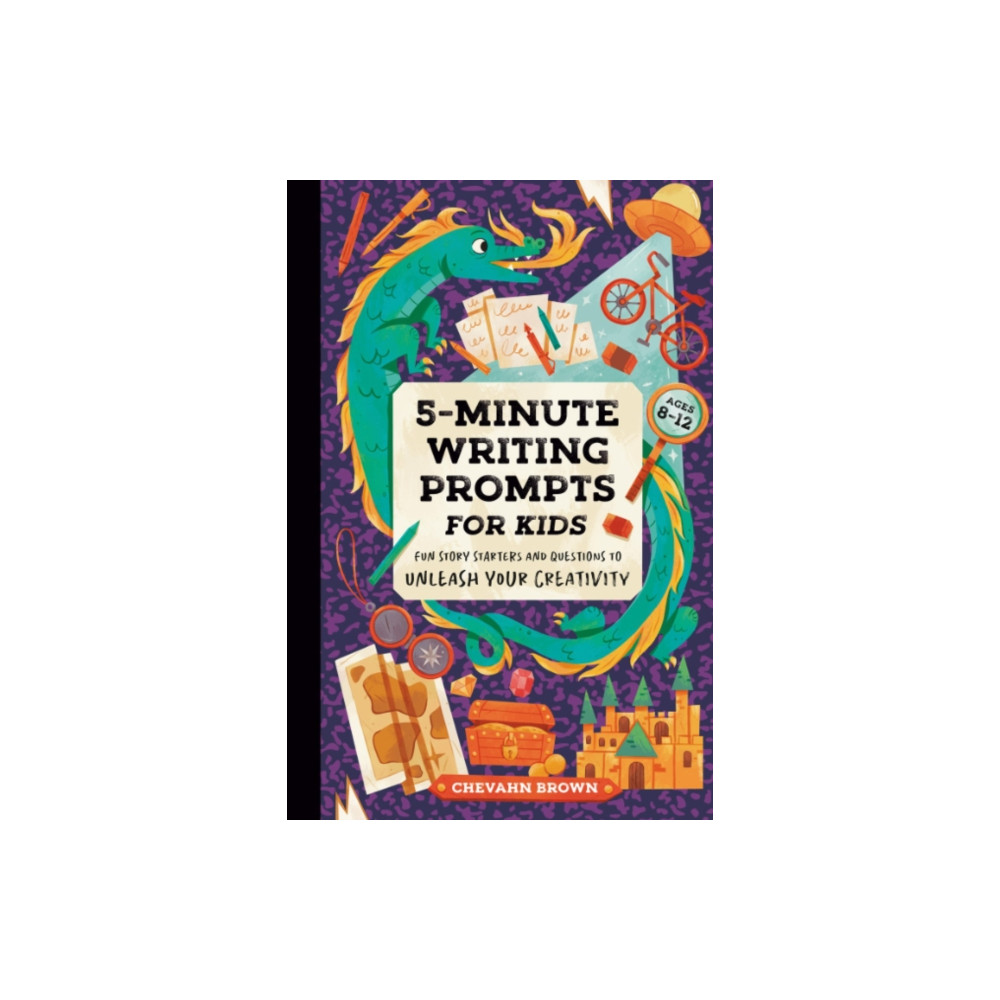 Produktbild för 5-Minute Writing Prompts for Kids (häftad, eng)