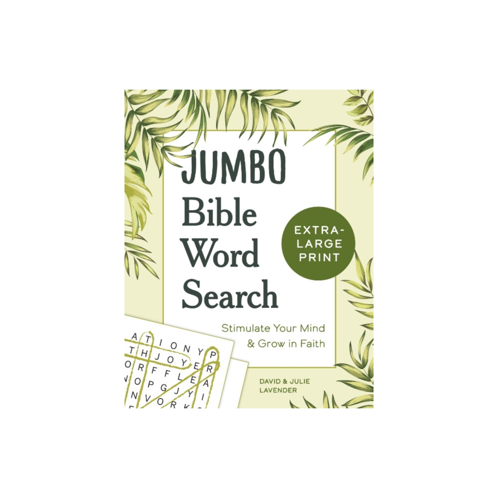Produktbild för Jumbo Bible Word Search (häftad, eng)