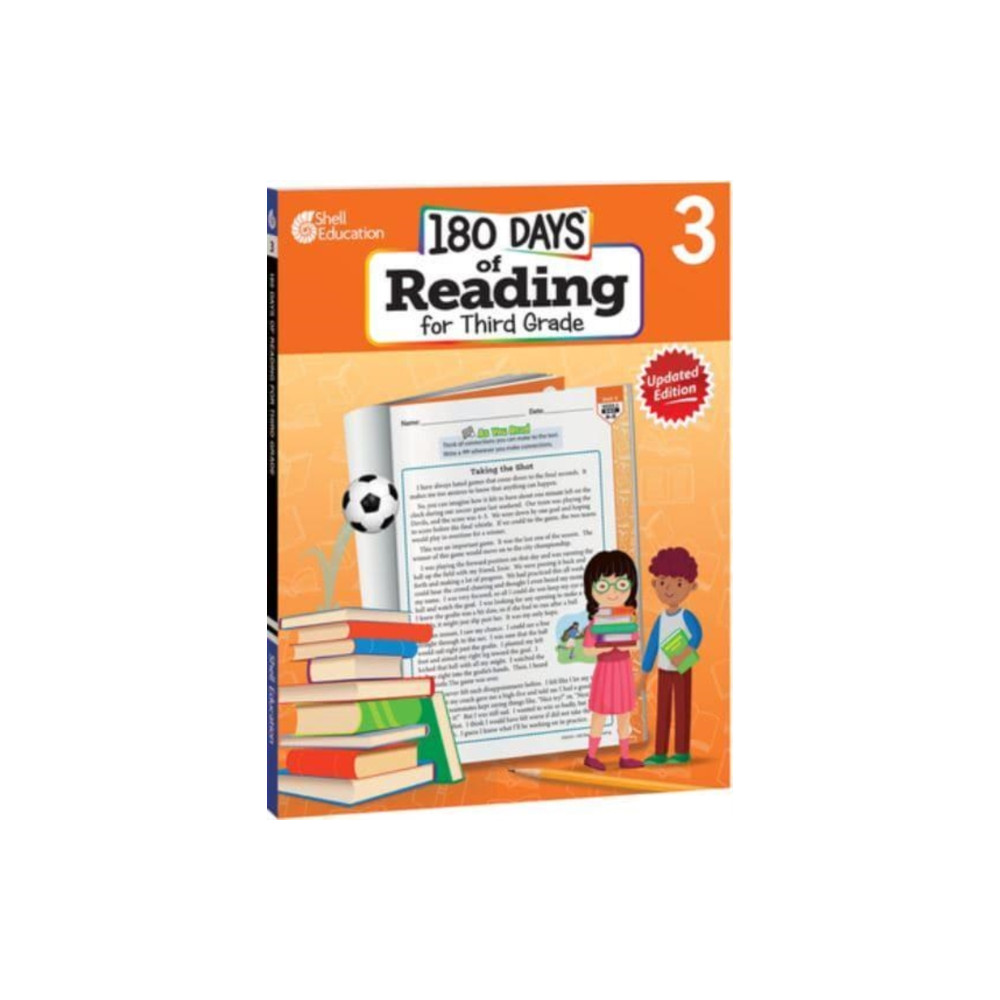 Produktbild för 180 Days™: Reading for Third Grade, 2nd Edition (häftad, eng)