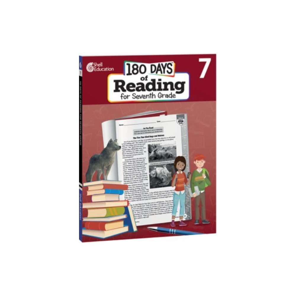 Produktbild för 180 Days™: Reading for Seventh Grade (häftad, eng)