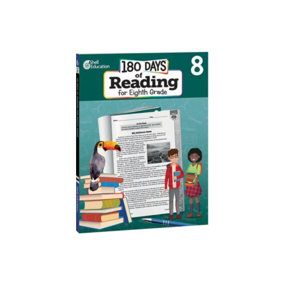 Produktbild för 180 Days™: Reading for Eighth Grade (häftad, eng)