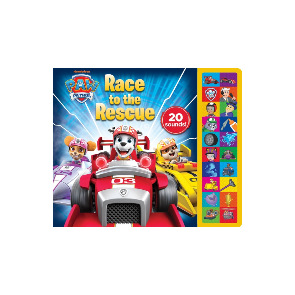 Produktbild för PAW Patrol: Race to the Rescue Sound Book (inbunden, eng)
