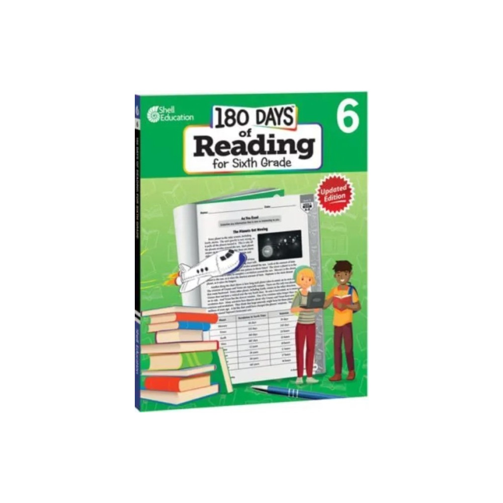 Produktbild för 180 Days™: Reading for Sixth Grade, 2nd Edition (häftad, eng)