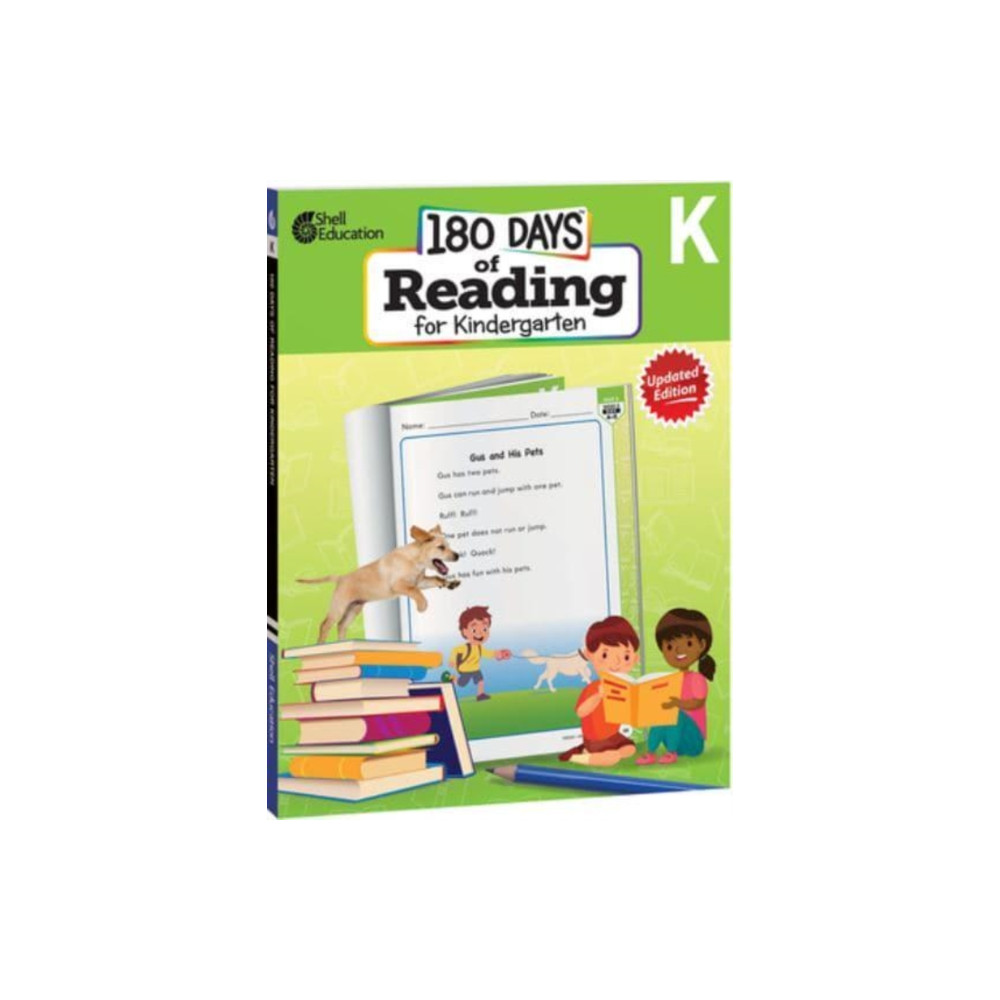 Produktbild för 180 Days™: Reading for Kindergarten, 2nd Edition (häftad, eng)