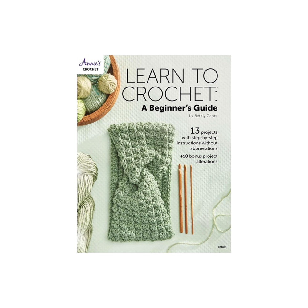 Produktbild för Learn to Crochet: A Beginner's Guide (häftad, eng)