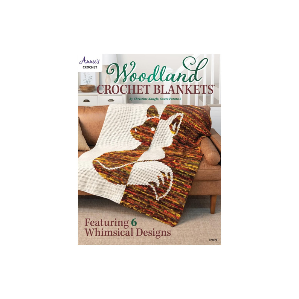 Produktbild för Woodland Crochet Blankets (häftad, eng)