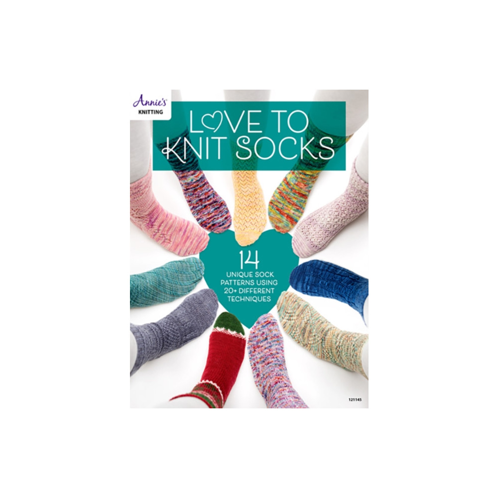 Produktbild för Love to Knit Socks (häftad, eng)
