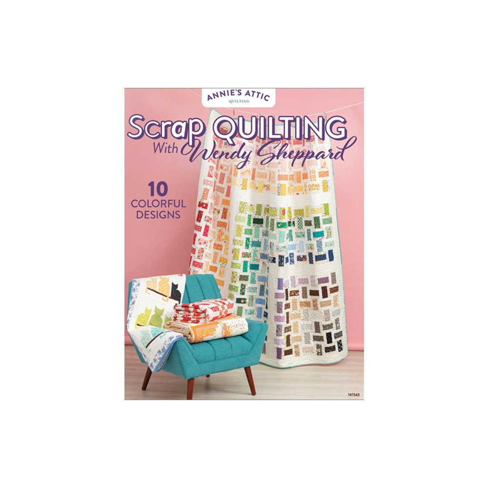 Produktbild för Scrap Quilting with Wendy Sheppard (häftad, eng)