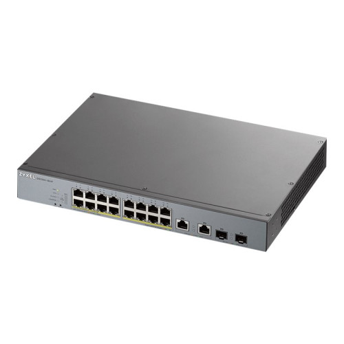 ZyXEL Communications Zyxel GS1350-18HP - switch - 16 portar - smart - Switchar & Hubbar