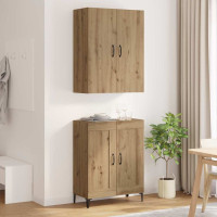 Produktbild för Skåp Artisan Ek 69,5 x 34 x 180 cm Konstruerat trä
