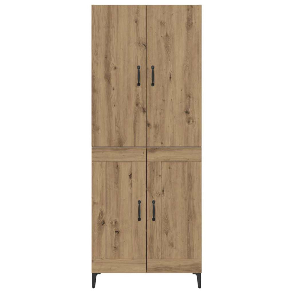 Produktbild för Skåp Artisan Ek 69,5 x 34 x 180 cm Konstruerat trä