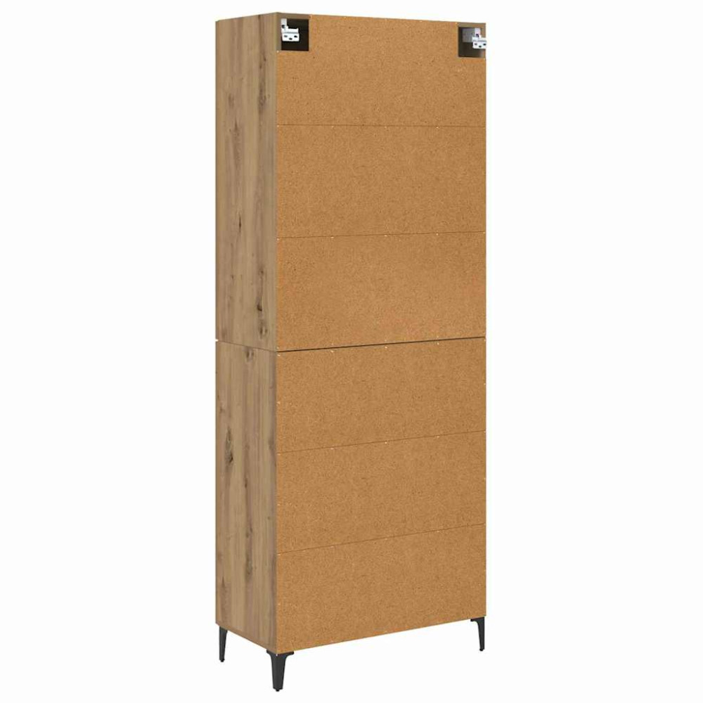 Produktbild för Skåp Artisan Ek 69,5 x 34 x 180 cm Konstruerat trä