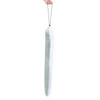 Produktbild för Barnstält Randig Grå och Vit 120 x 120 x 150 cm Massiv furu