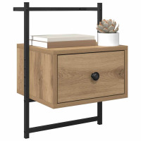 Produktbild för Nattduksbord Artisan Ek 35 x 30 x 51 cm Konstruerat trä
