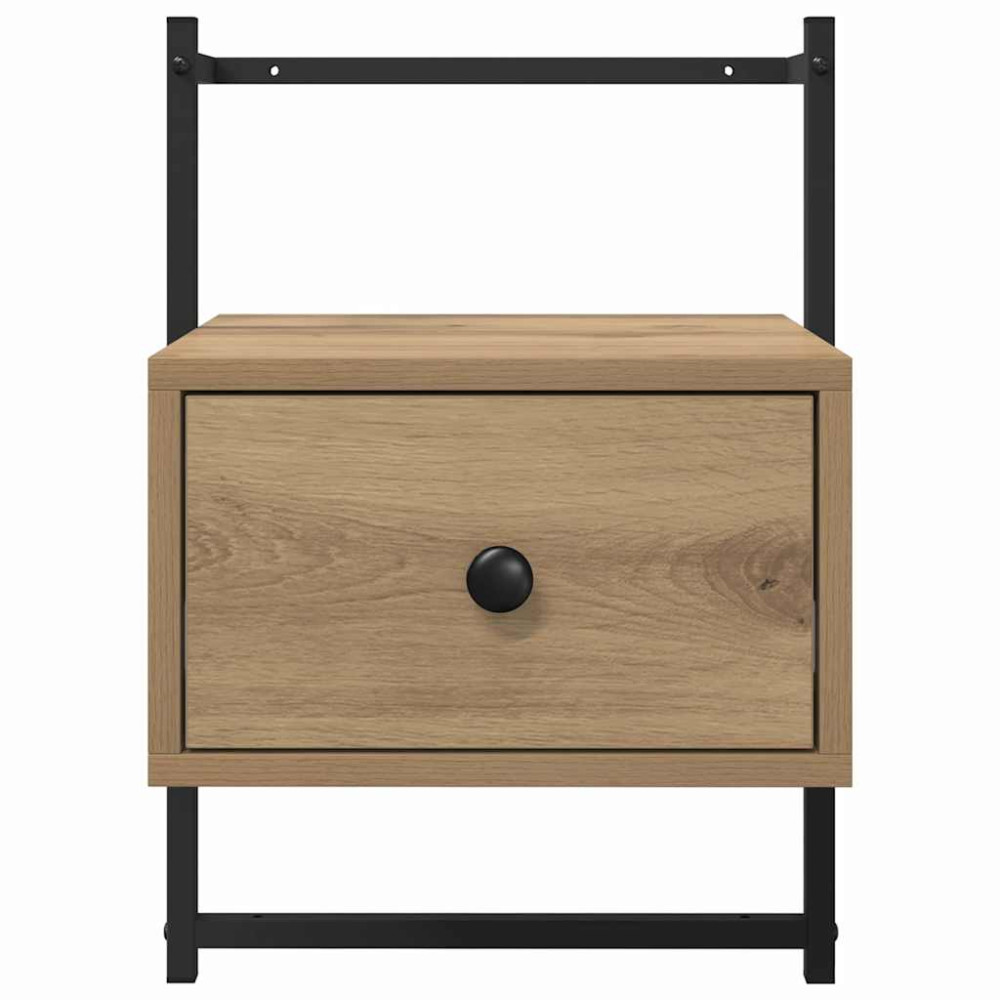 Produktbild för Nattduksbord Artisan Ek 35 x 30 x 51 cm Konstruerat trä