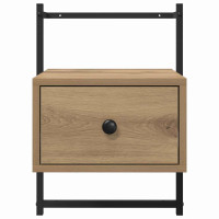 Produktbild för Nattduksbord Artisan Ek 35 x 30 x 51 cm Konstruerat trä