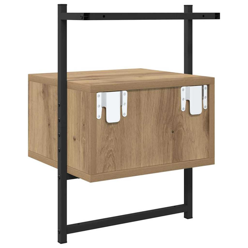 Produktbild för Nattduksbord Artisan Ek 35 x 30 x 51 cm Konstruerat trä