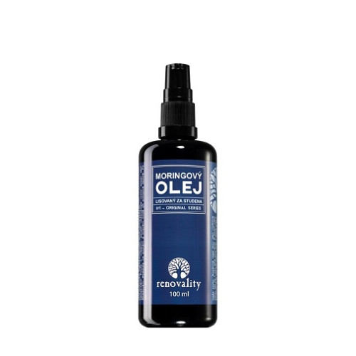 Renovality Renovality Original Series moringový olej lisovaný za studena 100 ml   s pumpičkou