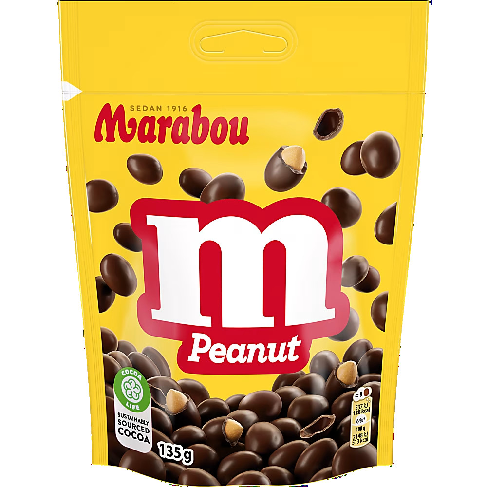 Produktbild för Marabou M Peanut 135g
