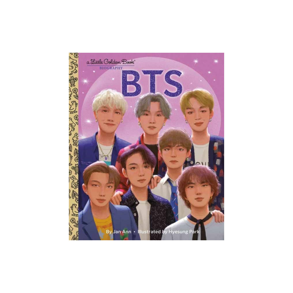 Produktbild för BTS: A Little Golden Book Biography (inbunden, eng)
